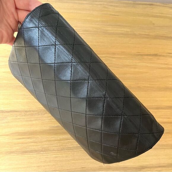 ✅AUTHENTIC✅CHANEL LAMBSKIN QUILTED SHOULDER BAG - Picture 5 of 16